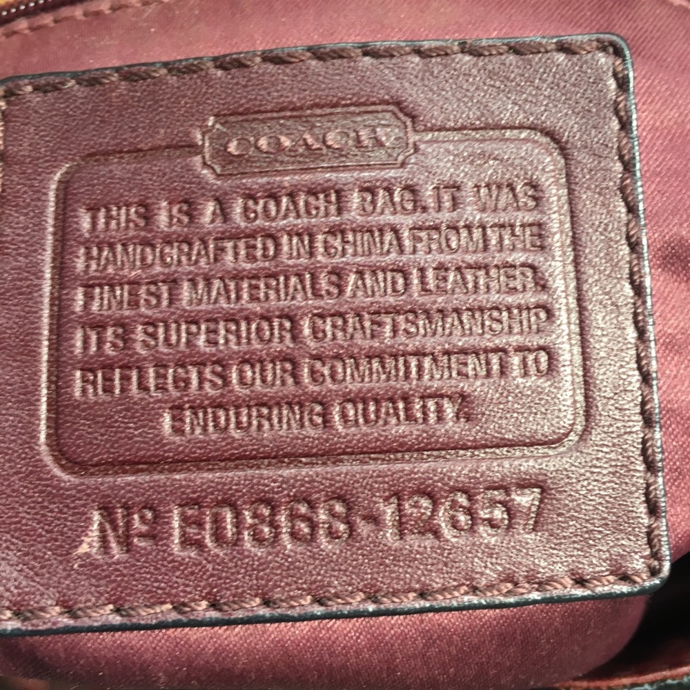 Coach purse